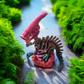 Flexi Skeleton Parasaurolophus