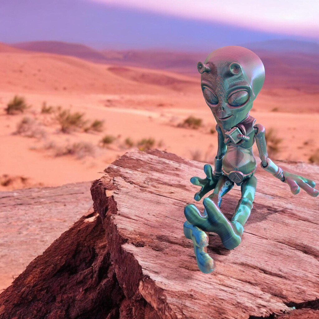 Flexi  Alien | Cosmic Sidekick